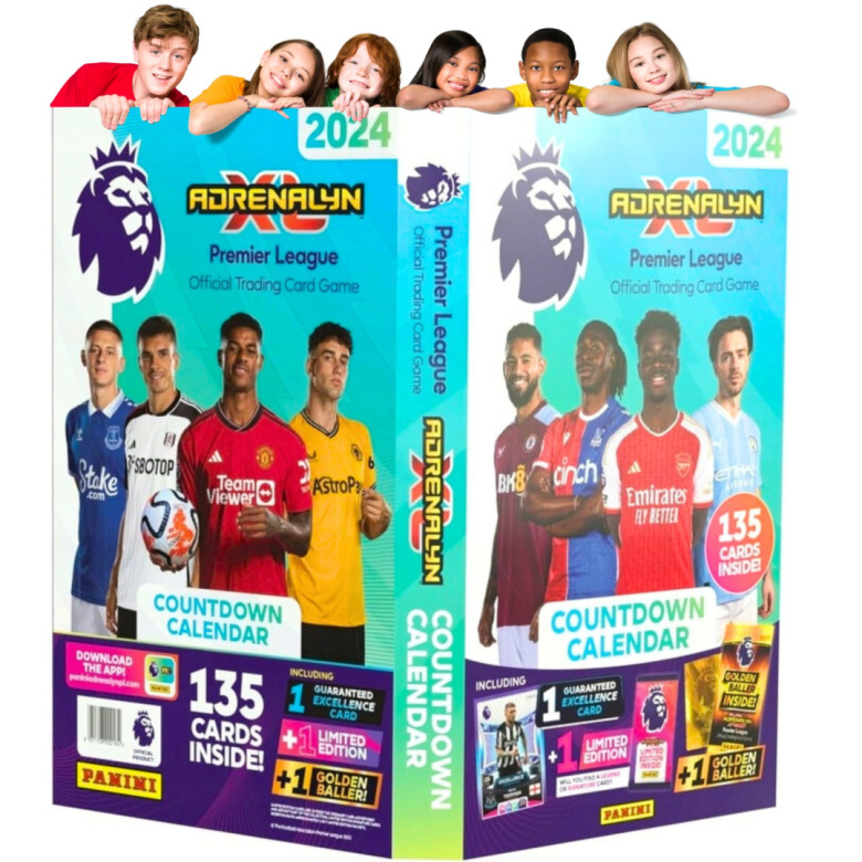 KALENDARZ ADWENTOWY KARTY FIFA PREMIER LEAGUE 2024 PANINI COUNTDOWN